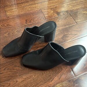 Marc Fisher Black Women's Mules